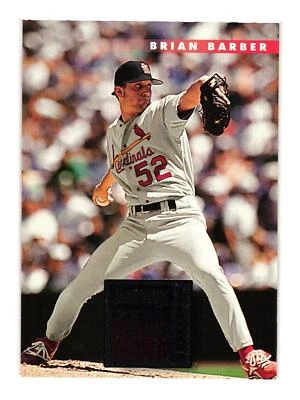 1996 Donruss #547 Brian Barber St. Louis Cardinals - Image 1 of 2