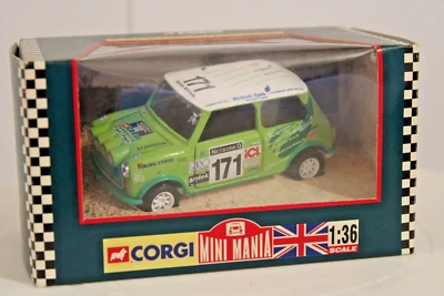Corgi Mini Mania #04433 - BL/Rover Mini - RAC Rally DNF #171 - 1:36s - Image 1 of 4