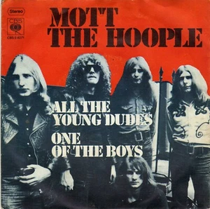 MOTT THE HOOPLE ALL THE YOUNG DUDES (BOWIE) DUTCH 45 PS 7" - Imagen 1 de 1