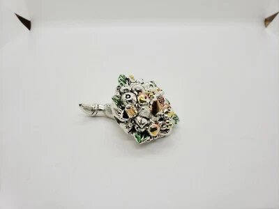 SCULTURA IN ARGENTO 925 CORNUCOPIA PICCOLA ACCA ARGENTERIE AR 404 CN (0132)  - Immagine 1 di 4