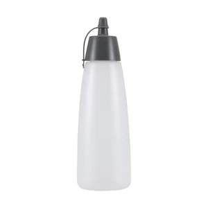 Clear 480ml Sauce Bottle Plastic Squeeze Bottle Condiment Dispenser - Picture 1 of 2