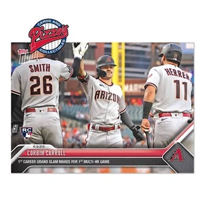 Corbin Carroll RC 1st Grand Slam - 2023 MLB TOPPS NOW Card 411 In Hand - Picture 1 of 1