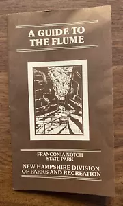 Guía de parques estatales The Flume Franconia Notch de colección New Hampshire NH P4a - Imagen 1 de 13