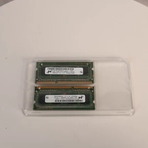 Micron 4GB (2X2GB) PC3-8500S DDR3 So-Dimm Laptop Memory MT8JSF25664HZ-1G1D1 USA - Picture 1 of 3
