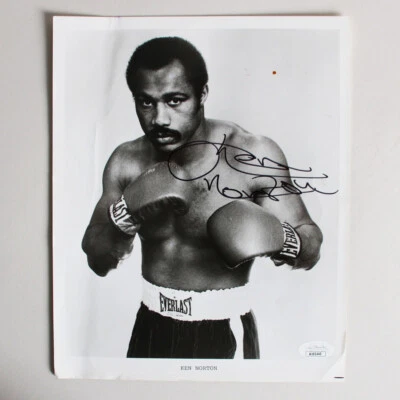 Ken Norton Signed Photo 8x10 - COA JSA - Image 1 of 3