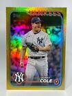 2024 Topps Series 1 GERRIT COLE Yankees de New York #100 feuille d'or ~QTY~