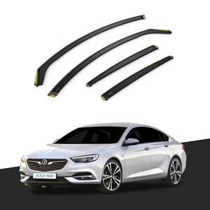 Deflectores de viento Vauxhall Insignia MK2 2017-2022 5 puertas hatchback tintados 4 piezas - Imagen 1 de 10