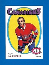 1971-72 O PEE CHEE #148 GUY LAFLEUR REPRINT ROOKIE RC MONTREAL CANADIENS CARD
