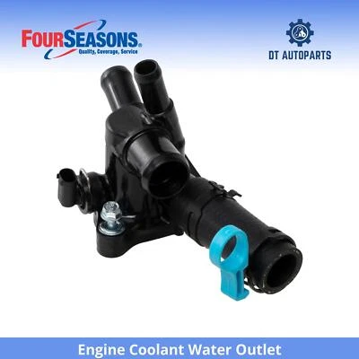 Salida de agua refrigerante motor L4 2,0 L para GMC Terrain 2018-2020 4 estaciones 2019 Foto 1 de 3