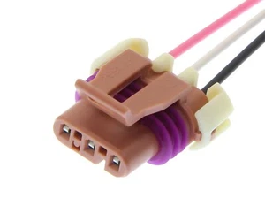 GM E85 Flex Fuel Sensor Connector Pigtail Metal Body Fuel Composition Ethanol - Picture 1 of 2