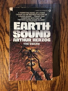 EARTHSOUND by Arthur Herzog 1976 Signet FIRST PRINTING paperback DISASTER - Picture 1 of 3