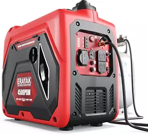 ERAYAK 4,500-Watt Quiet Portable Tri-Fuel Gas Inverter Generator with CO Sensor - Bild 1 von 11