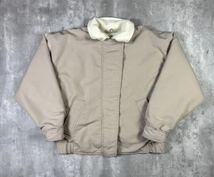 Vintage Woolrich Sherpa Lined Full Zip Winter Jacket Womens size Medium - Picture 1 of 11