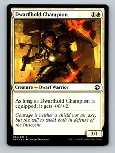 Dwarfhold Champion (014) Adventures in the Forgotten Realms AFR MTG Magic - Bild 1 von 2