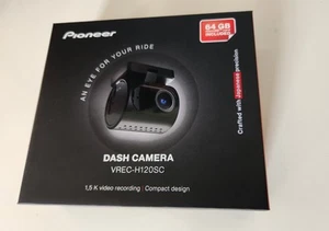 PIONEER DASH CAM VREC-H120SC 1.5K 64GB SD CARD BRAND NEW - Photo 1 sur 7