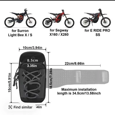 Bag for E-bikes to Carry Things Storage Electric Bikes - Image 1 of 4