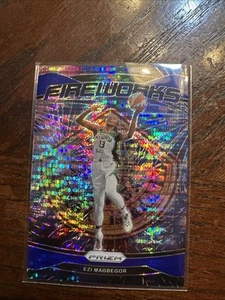 2024 Panini WNBA Prizm Basket Ezi Magbegor Freworks Pulsar Blu 146/199 #14 - Foto 1 di 3