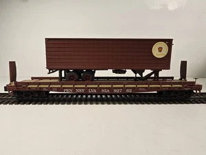 S Gauge S-Helper #00182 TOFC Pennsylvania #2 w/PRR trailer - Picture 1 of 6