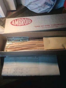 HO Ambroid No. 2 PS Full Door Box Car Southern SRR Wood Craftsman Kit - Picture 1 of 4