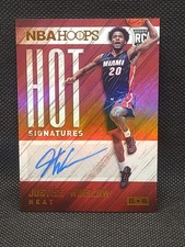 2015-16 Panini Hoops Hot Signatures (Justise Winslow) RC Card #HS-JWL