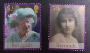 Bermuda 2002 Queen Mother commemoration SG889/90 MNH UM unmounted mint - Imagen 1 de 1