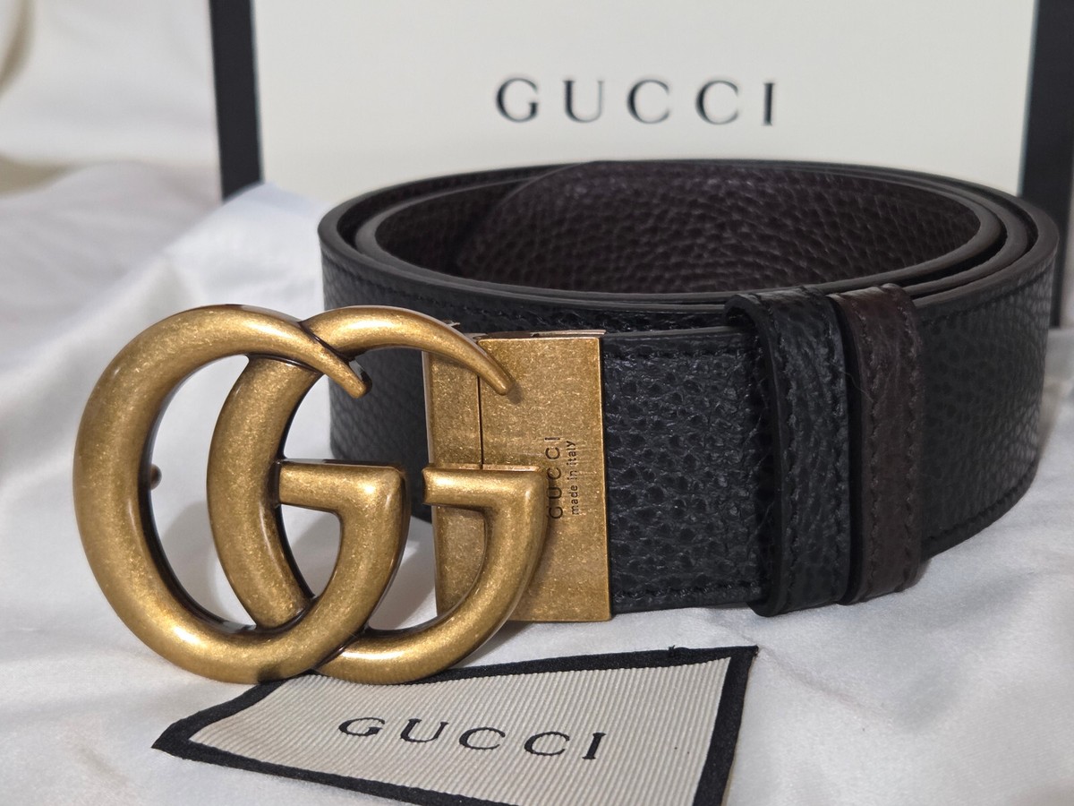 Gucci Gold Belts for Men for sale | eBay