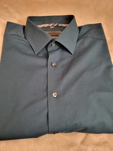 Finshley & Harding Herren Hemd türkis 17/43 - Bild 1 von 5
