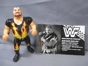 Figura de acción WWF Wrestling BAM BAM BIGELOW 5" serie 8 Hasbro 1993 WWE - Imagen 1 de 4