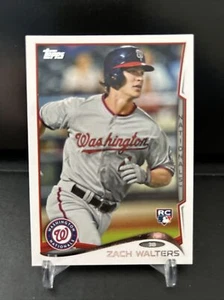 2014 Topps Zach Walters Washington Nationals #337 - Imagen 1 de 2