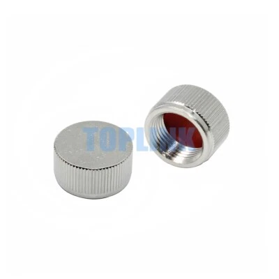 10x Protective Cover Screws Dust Cap for TNC Female Coaxial Connector RF Adapter - Image 1 of 4