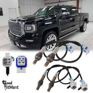 Sensor de oxígeno O2 de 4 piezas hacia abajo y hacia arriba para camioneta GMC Sierra 1500 4,8 L 5,3 L 6,0 L 6,2 L - Imagen 1 de 24