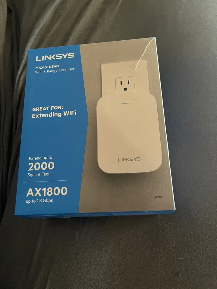 Linksys Dual-Band Wi-Fi 6 Router - Image 1 of 1