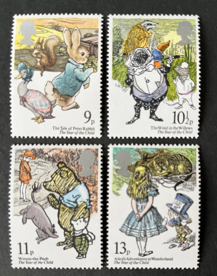 GB 1979 MNH YEAR OF THE CHILD STAMPS SET WINNIE THE POOH - Image 1 of 1