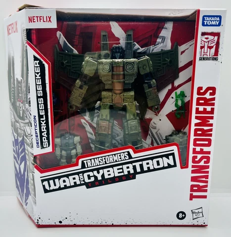 Transformers Generations War for Cybertron Sparkless Seeker Battle 3-Pack NIB Cover