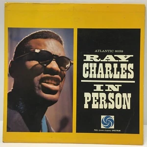 Ray Charles - Ray Charles In Person - Atlantic 8039 Vinyl Record~ LP Mono - Picture 1 of 6