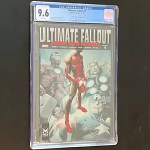 Ultimate Fallout #4 ⭐ CGC 9.6 ⭐ LA MOLE FOIL VARIANT COVER Miles Morales 2020 - Bild 1 von 3