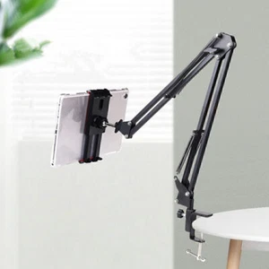 Tablet Stand for Bed Adjustable and Foldable Tablet Stand Holder with 360 Deg - Photo 1 sur 12