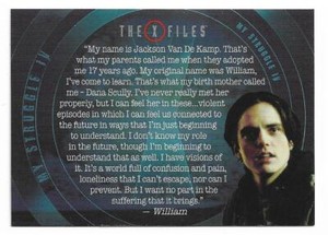 2018 Rittenhouse X-Files Seasons 10 & 11 My Struggle Monologues Cards MS7