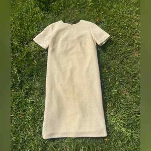 60s Vintage Bullocks Wilshire Casual Shop Knit A-Line Dress - Picture 1 of 9
