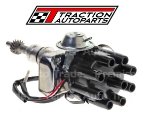 Distributor, HEI Street Series, Ford 289,302W Vac Adv, Bosch Style Black Cap RTR - Picture 1 of 3