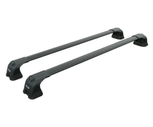 For Mazda 3 Sedan 2009-2014 Roof Rack Cross Bars Fix Point Black - Picture 1 of 4