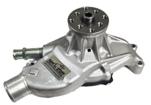 Small Block Chevy Custom Ultra Short Water Pump Corvette 5.2" Hub .75" Shaft STD - Picture 1 of 2
