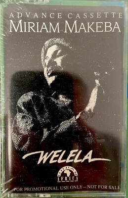 Miriam Makeba- Welela- Rare Advance Promo Cassette (1989) Brand New Sealed - Image 1 of 2