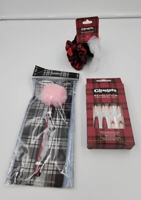 Clueless Makeup Revolution Set Dionne Lip Liner Tia Nails & Hair Tie Sealed - Image 1 of 4