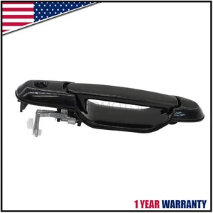 Manija de puerta para furgoneta Toyota Sienna 1998-2003 exterior delantera izquierda lado del conductor negra - Imagen 1 de 9