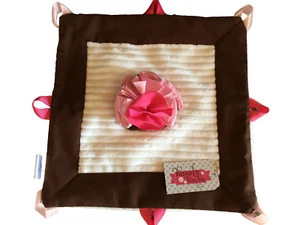 BNWT Baby Girls Itty Bitty & Pretty Brand Super Soft Applique Snuggle Blanket - Picture 1 of 1