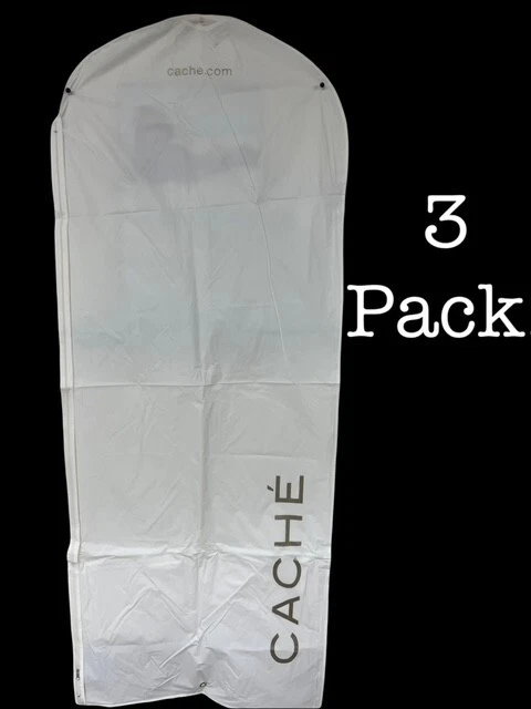 BOLSA DE PLÁSTICO PARA ROPA CACHÉ. PACK DE 3. ENVÍO GRATIS Foto 1 de 1