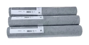 3 rollos de papel pintado no tejido restos rollos residuales espátula hormigón piedra gris antracita - Imagen 1 de 7