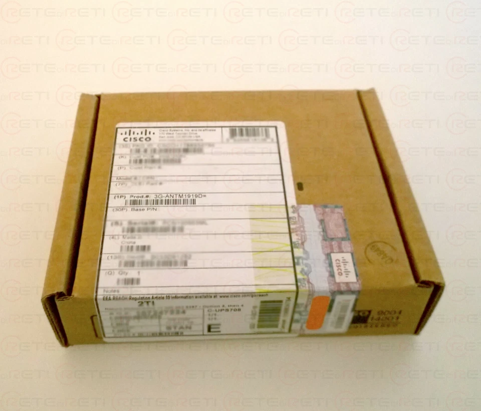 CISCO 3G-ANTM1919D Multiband Directional Antenna TNC Male 25W NEW FACTORY SEALED - Immagine 1 di 1