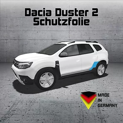 Dacia Duster 2 Steinschlagschutz Schutzfolie Transparent Tür Seitenteil R+L • 49.99€